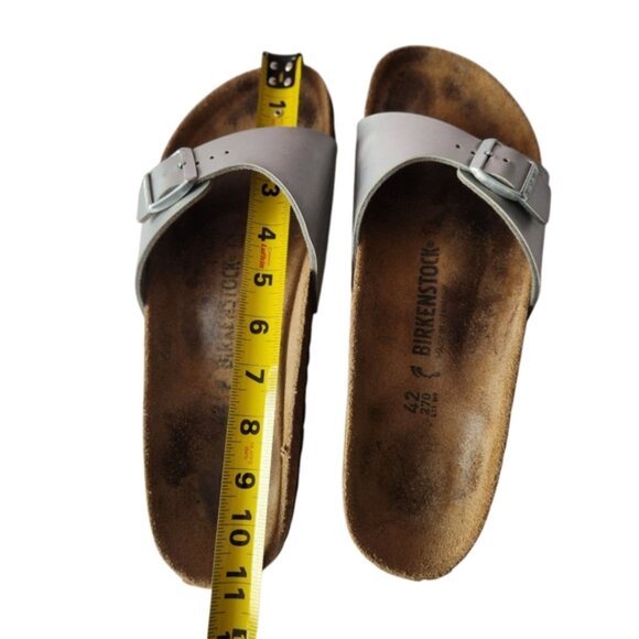 Birkenstock Metallic Slide Sandals - Picture 6 of 9